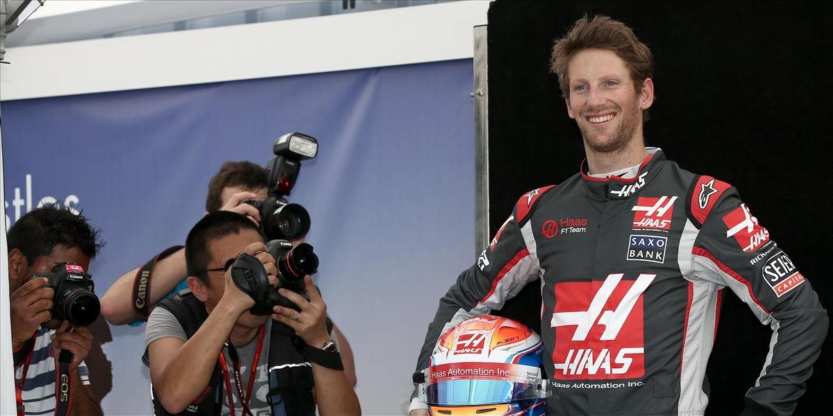 F1: Monopost Haasu je pre Grosjeana jedným z najlepších: Bol to skvelý debut
