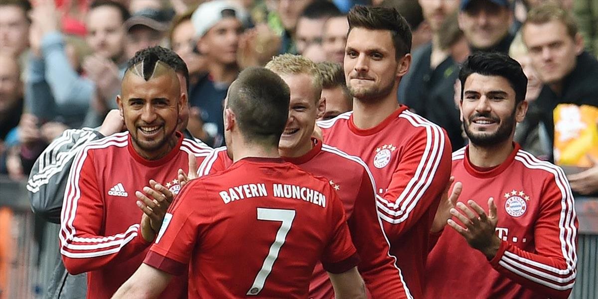 Ribery vystrihol efektné nožničky a zariadil triumf Bayernu