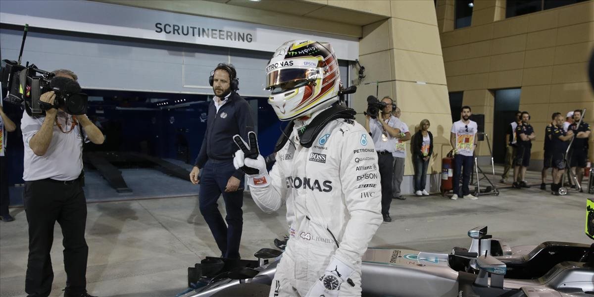 F1: Pole position na VC Bahrajnu pre Hamiltona