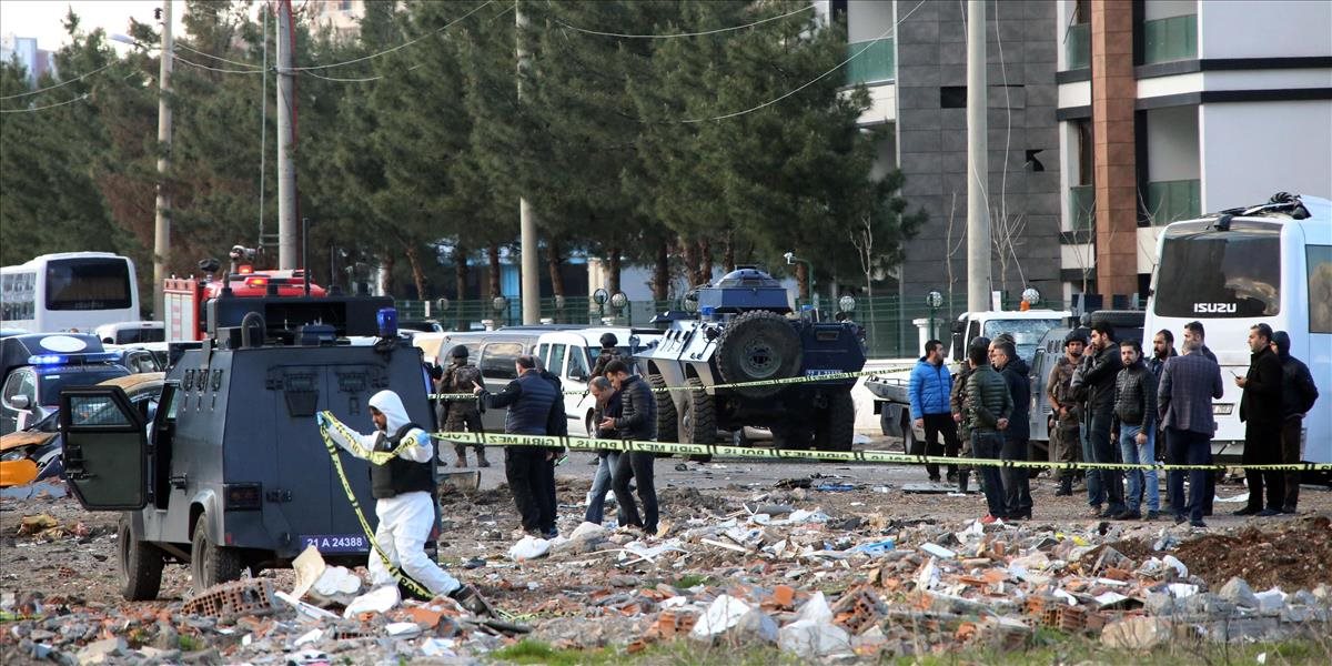 Turecká polícia zadržala muža podozrivého z účasti na atentáte v Diyarbakire