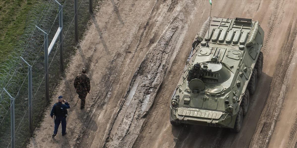 Maďarské vojsko posilňuje zábrany na štátnych hraniciach so Srbskom