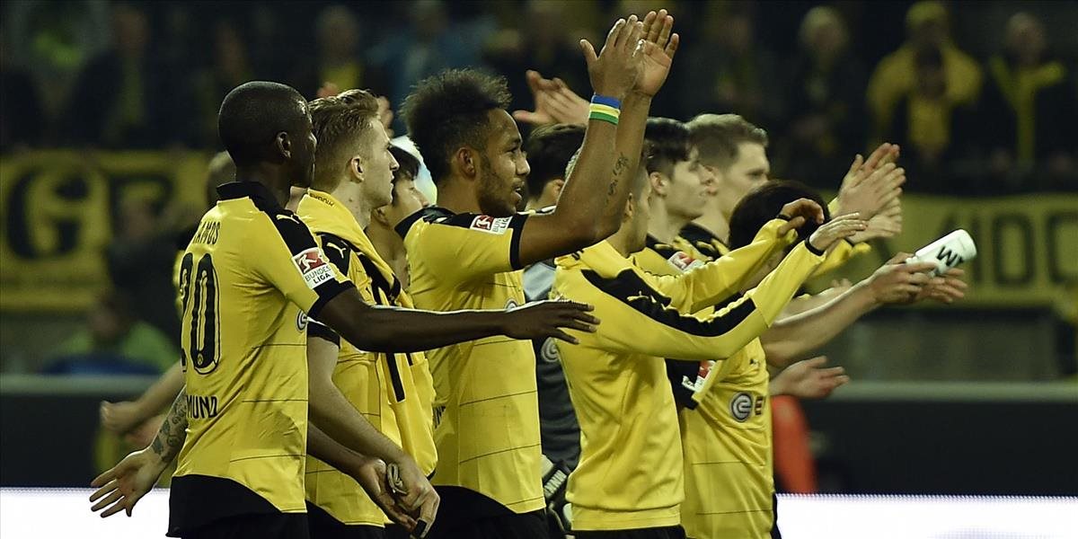 Dortmund s istotou účasti v LM 2016/17, Aubameyang má rekord