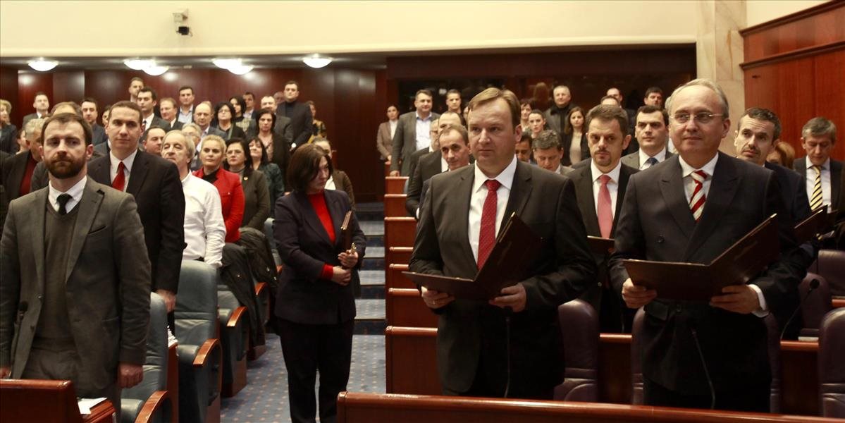 Macedónsky parlament bude hlasovať o svojom rozpustení