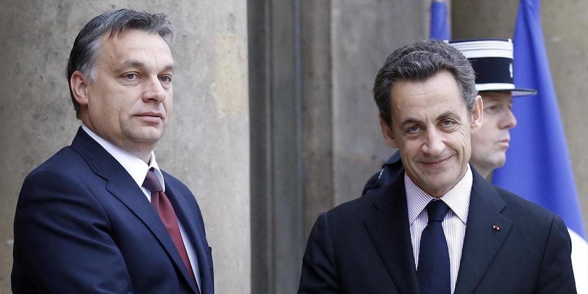 Orbán rokoval so Sarkozym o európskych otázkach
