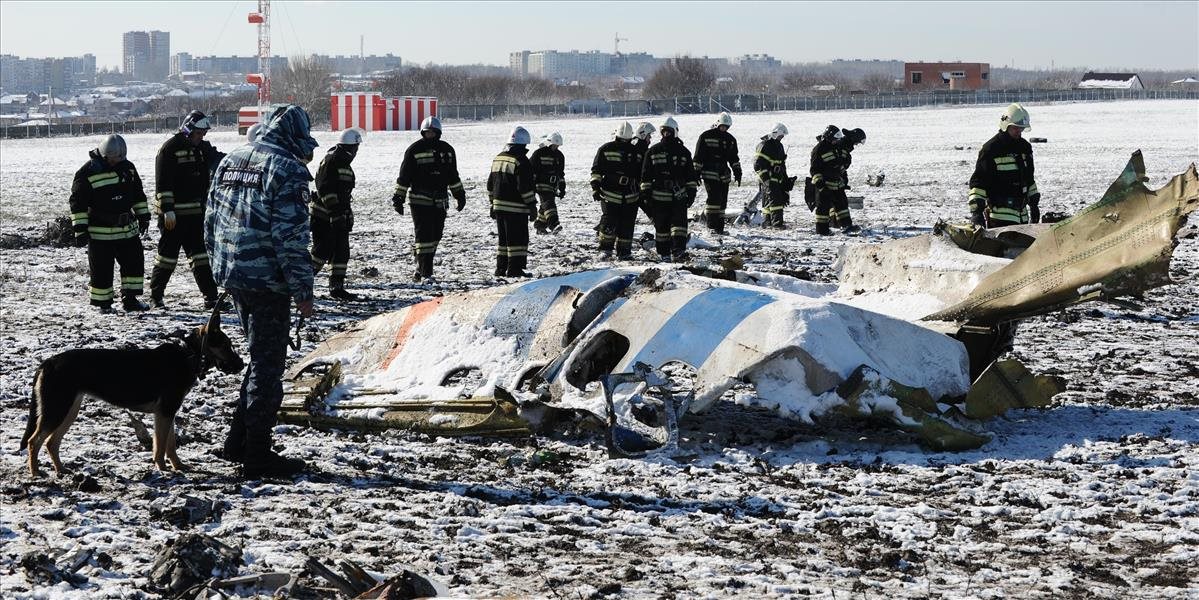 Ruský úrad vydal prvú správu o havárii lietadla spoločnosti FlyDubai