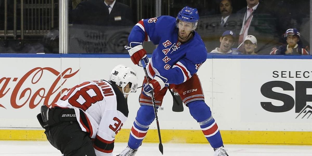 NHL: New York Rangers opäť povolali Hrivíka do prvého tímu