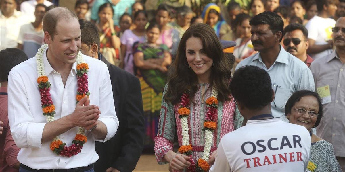 Vojvoda a vojvodkyňa z Cambridgea začali týždňovú návštevu Indie