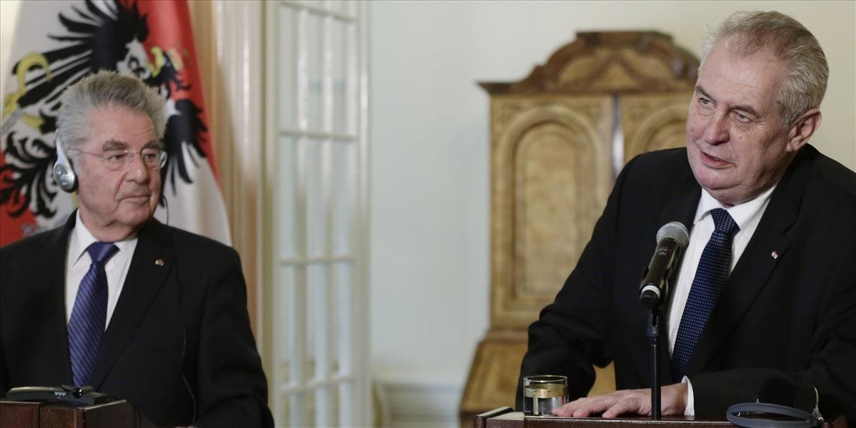 Miloš Zeman a Heinz Fischer sa na riešení migračnej krízy úplne nezhodli