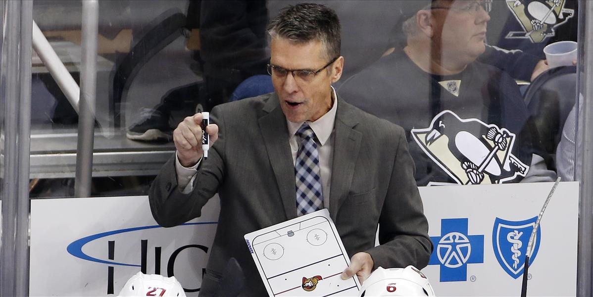 NHL: Senators prepustili Camerona z pozície hlavného trénera