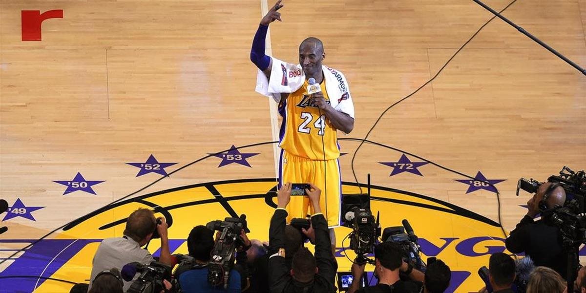 VIDEO Legendárny Kobe Bryant sa po 20 sezónach v drese Lakers rozlúčil 60 bodmi