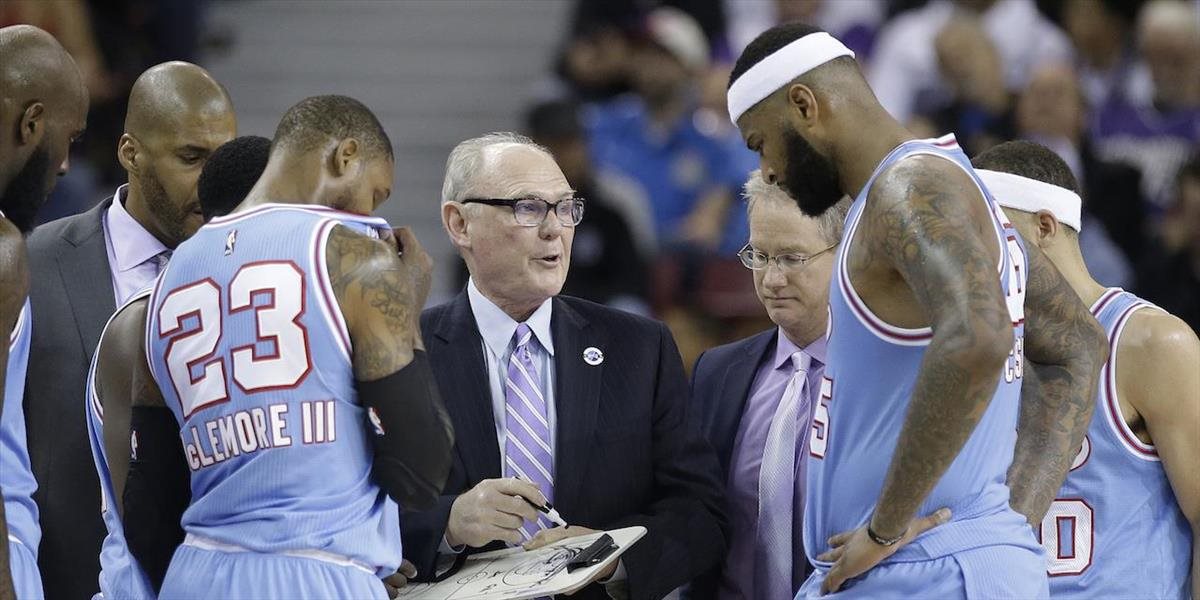 NBA: Sacramento opäť bez play-off, prepustilo Karla