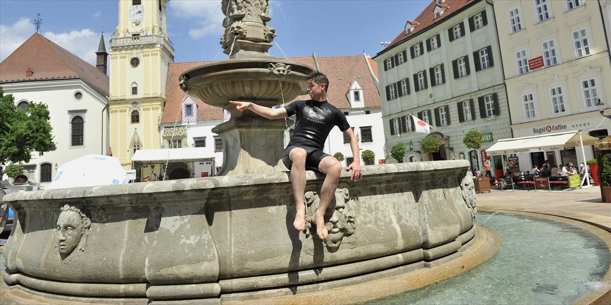 V Bratislave sa pomaly začína letná sezóna, spustili prvých sedem fontán