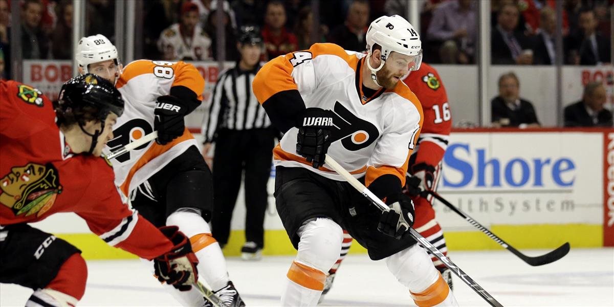 NHL: Couturier po hite od Ovečkina bude Flyers chýbať dva týždne