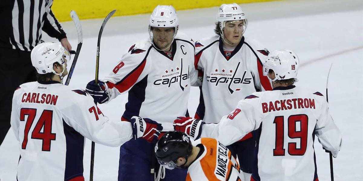 NHL: Washington zničil Philadelphiu v presilovkách, vedie 3:0
