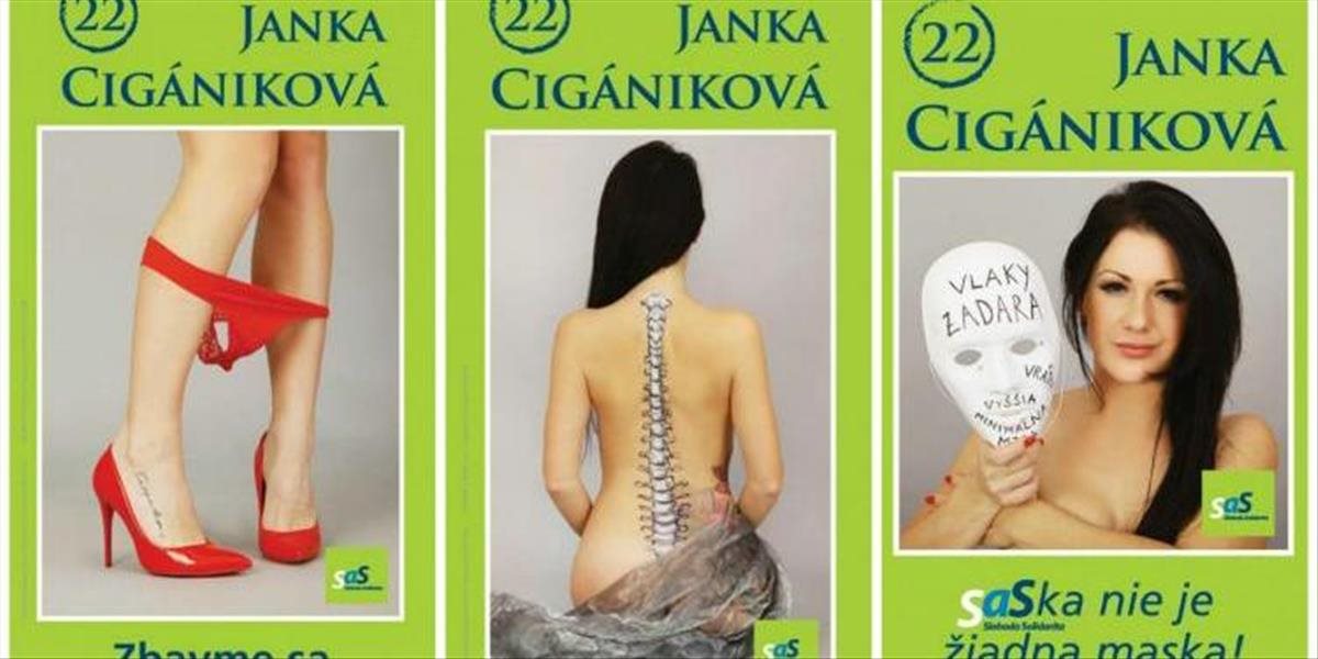 FOTO Anticenu za najsexistickejšiu reklamu získala poslankyňa Janka Cigániková