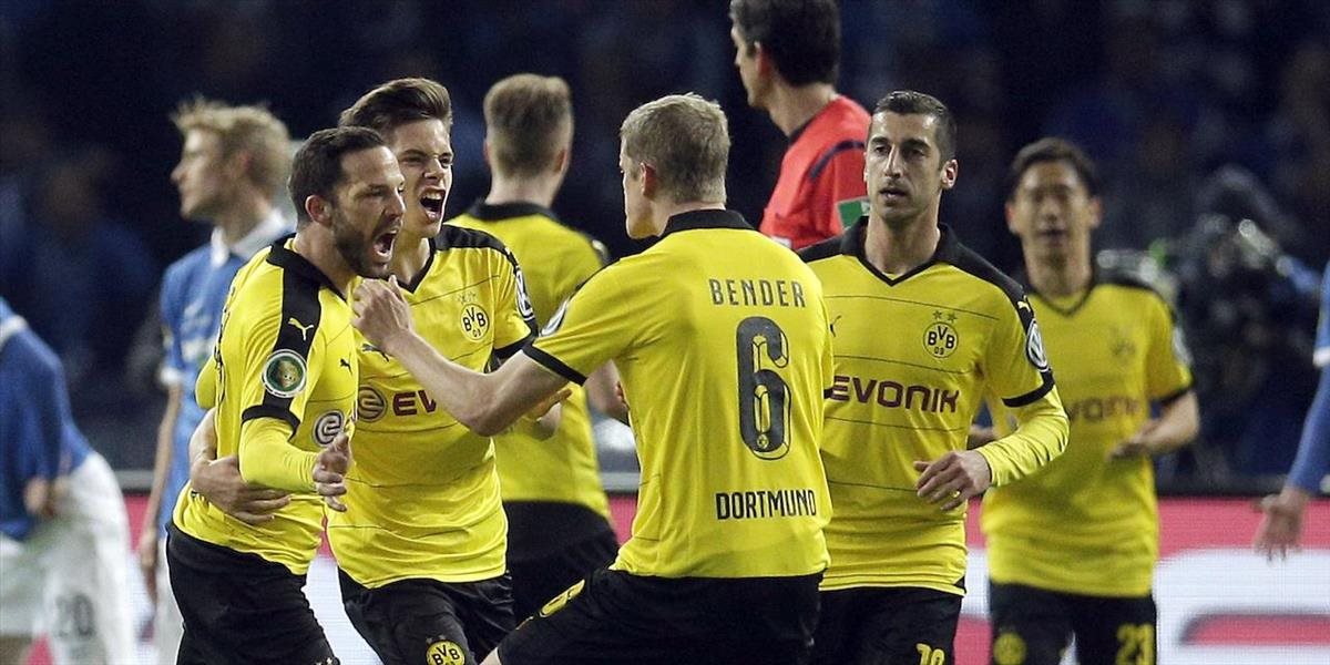 Dortmund druhým finalistom DFB Pokalu, vyzve Bayern Mníchov