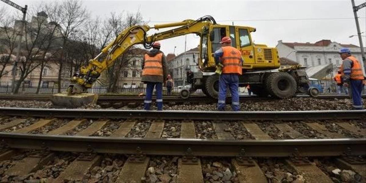 ŽSR chystá opravu trate na medzi Trnovcom nad Váhom a Šaľou, doprava bude obmedzená