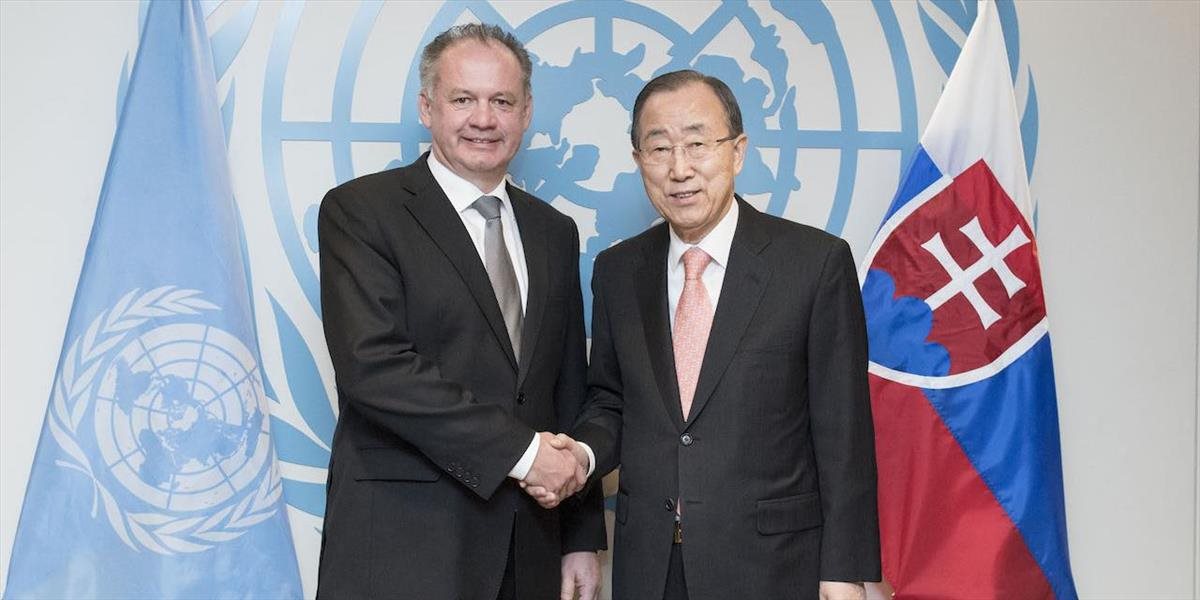Prezident Kiska podpísal v sídle OSN klimatickú dohodu