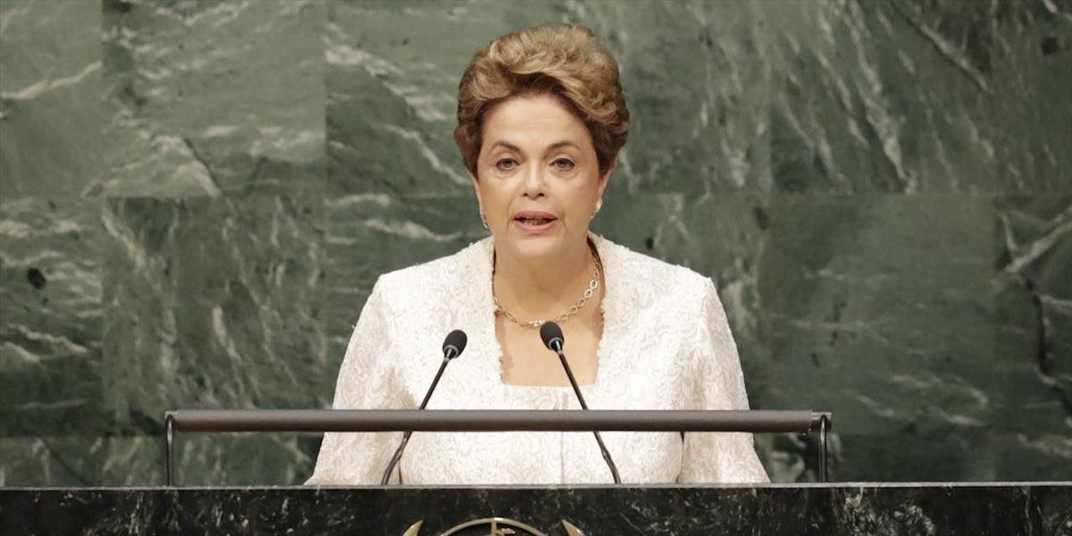 Rousseffová sa hodlá odvolať na trhové únie Mercosur a Unasur