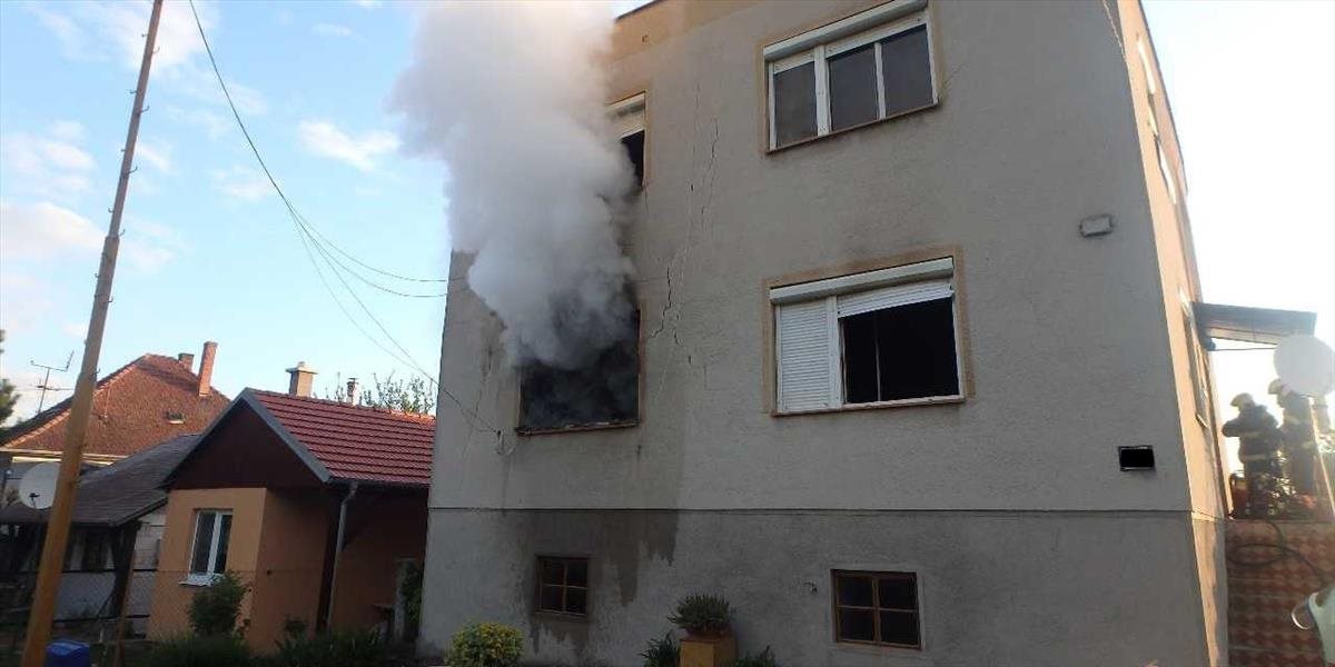 FOTO V okrese Dunajská Streda niekto úmyselne podpálil rodinný dom