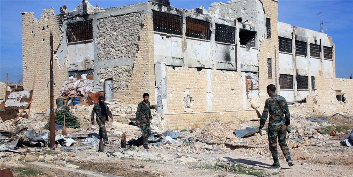 Pri náletoch sýrskej armády zahynulo v Aleppe najmenej 10 ľudí vrátane batoľaťa