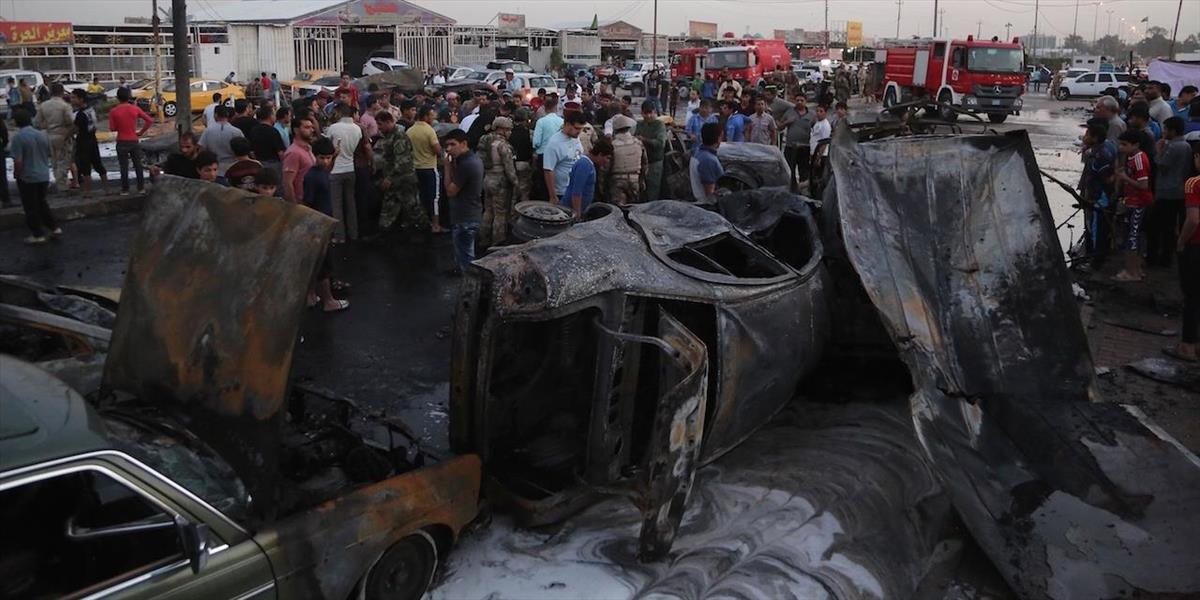 Explózia v Bagdade: Po výbuchu trhaviny v aute zahynulo 21 ľudí