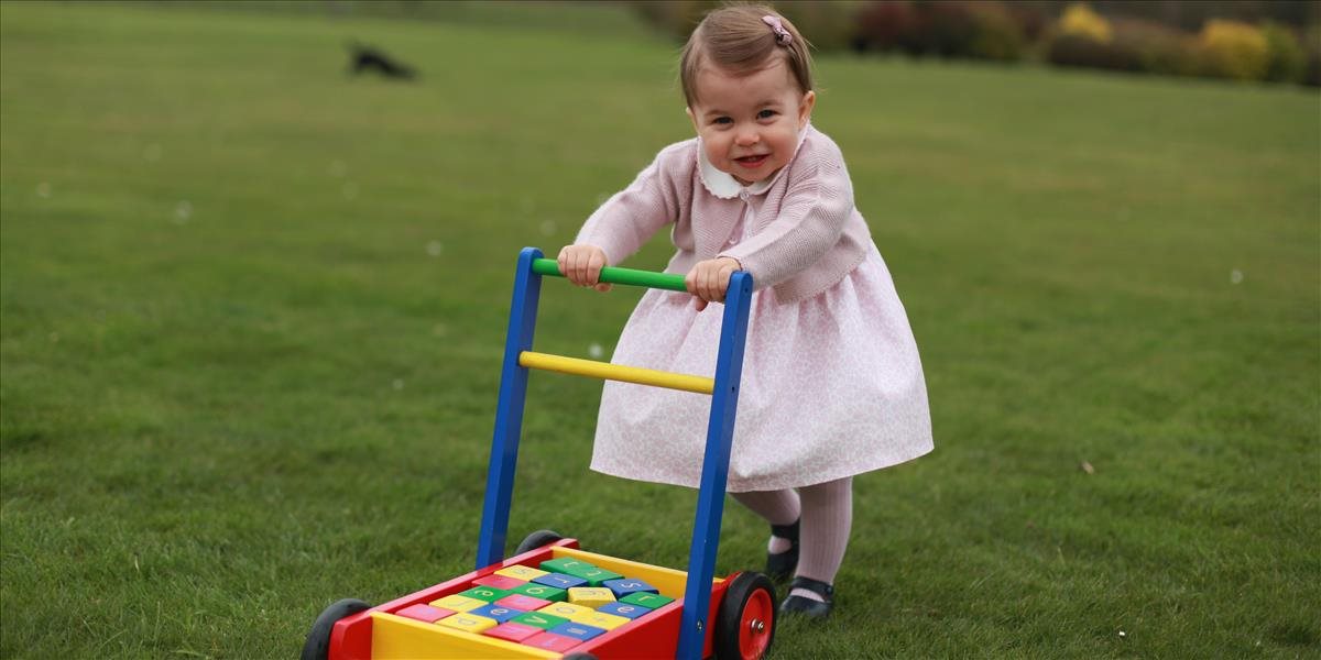 Princezná Charlotte v pondelok oslávi svoje prvé narodeniny