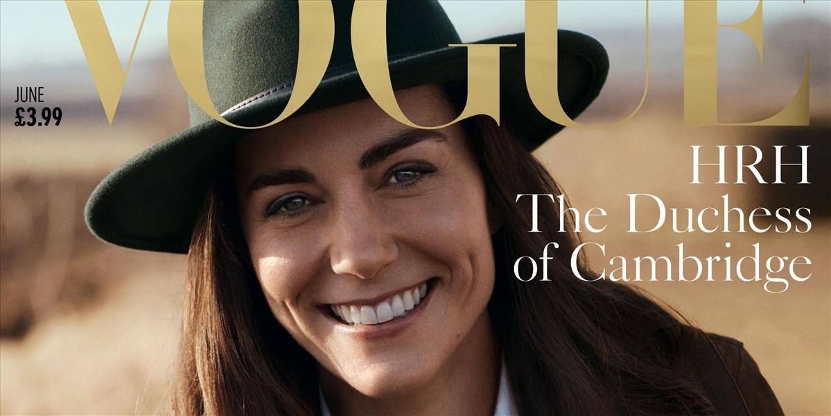 Vojvodkyňa Kate pózovala pre britské vydanie magazínu Vogue