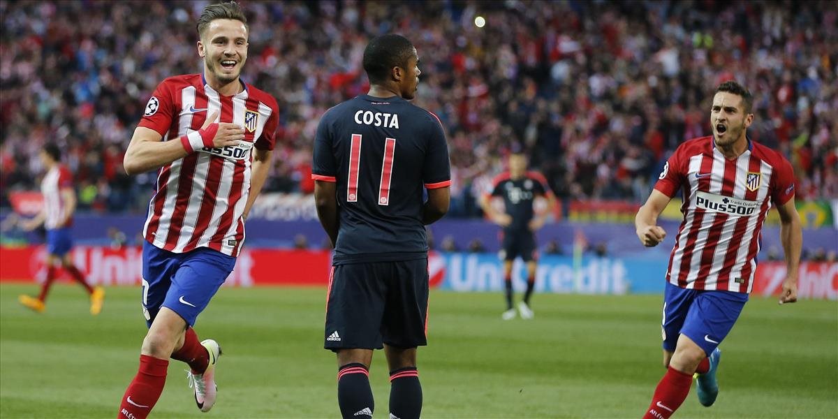 LM: Atlético chce uhájiť tesný náskok, Bayern túži po zvrate