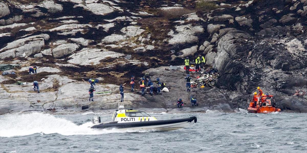 VIDEO V Nórsku Havaroval vrtuľník: Nikto z posádky neprežil