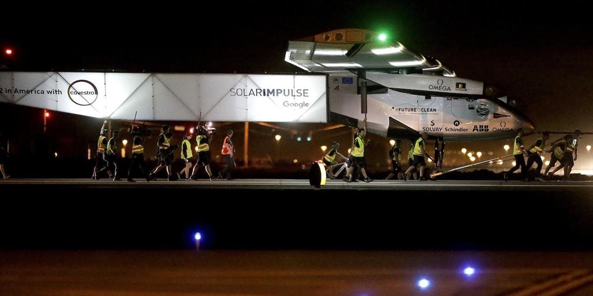 Experimentálne lietadlo Solar Impulse 2 pristálo v Arizone