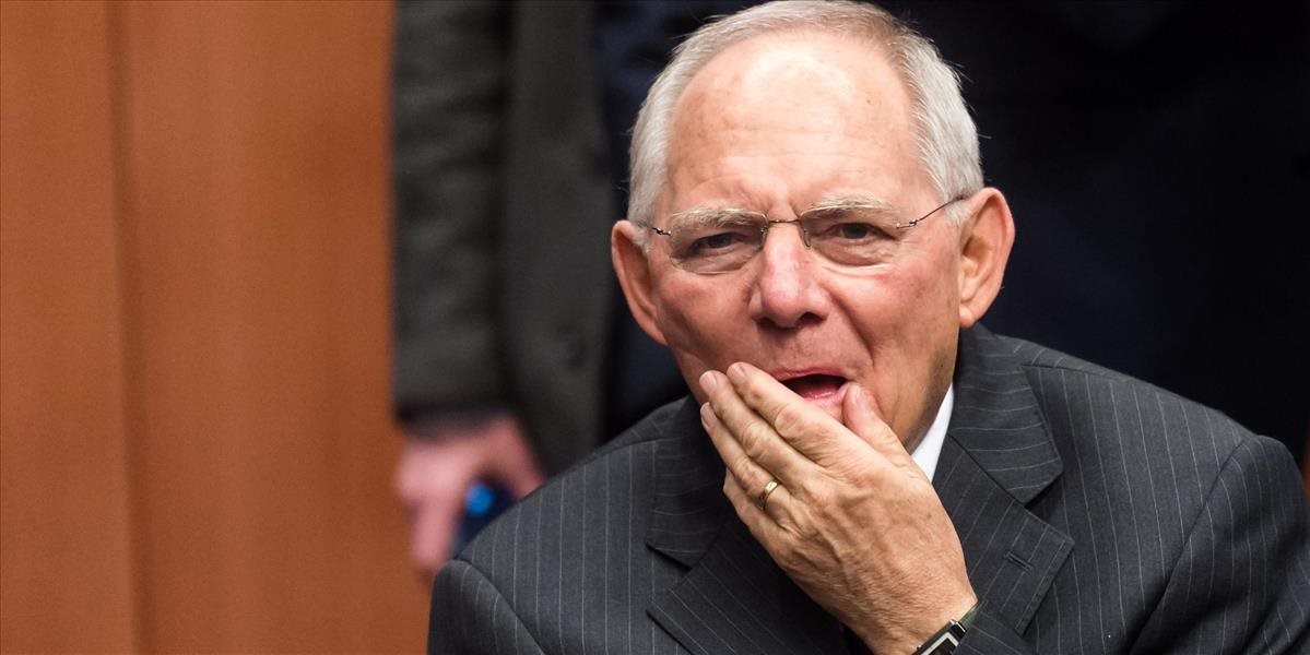 Nemecký minister financií Schäuble tento rok neočakáva veľkú grécku krízu