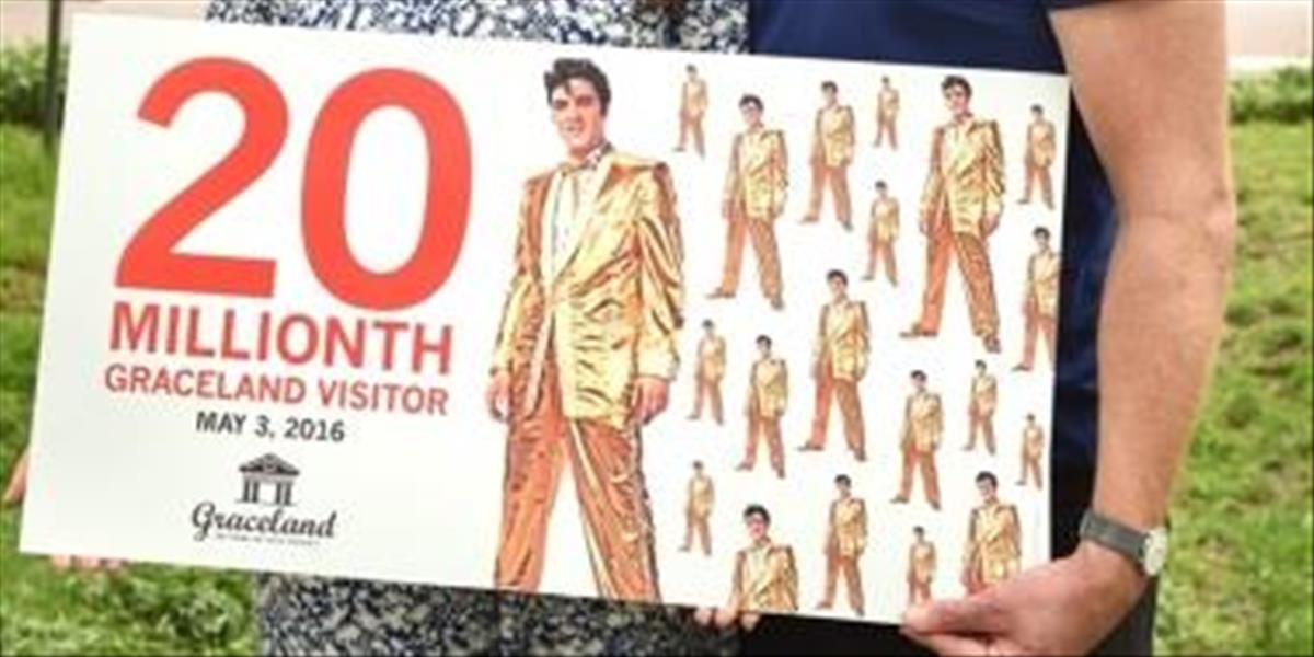 VIDEO Domov Elvisa Presleyho Graceland privítal už 20-miliónteho návštevníka