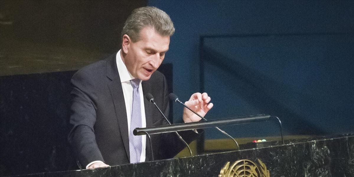Oettinger: Digitálne technológie menia priemysel aj celú našu spoločnosť