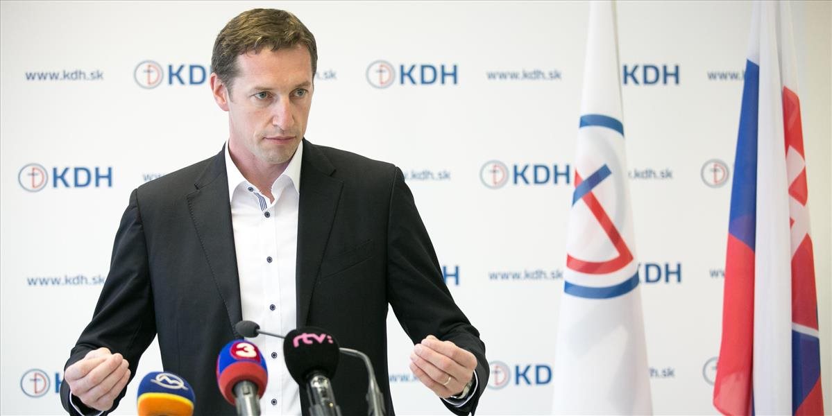 Majerský odstúpil z kandidatúry na predsedu KDH