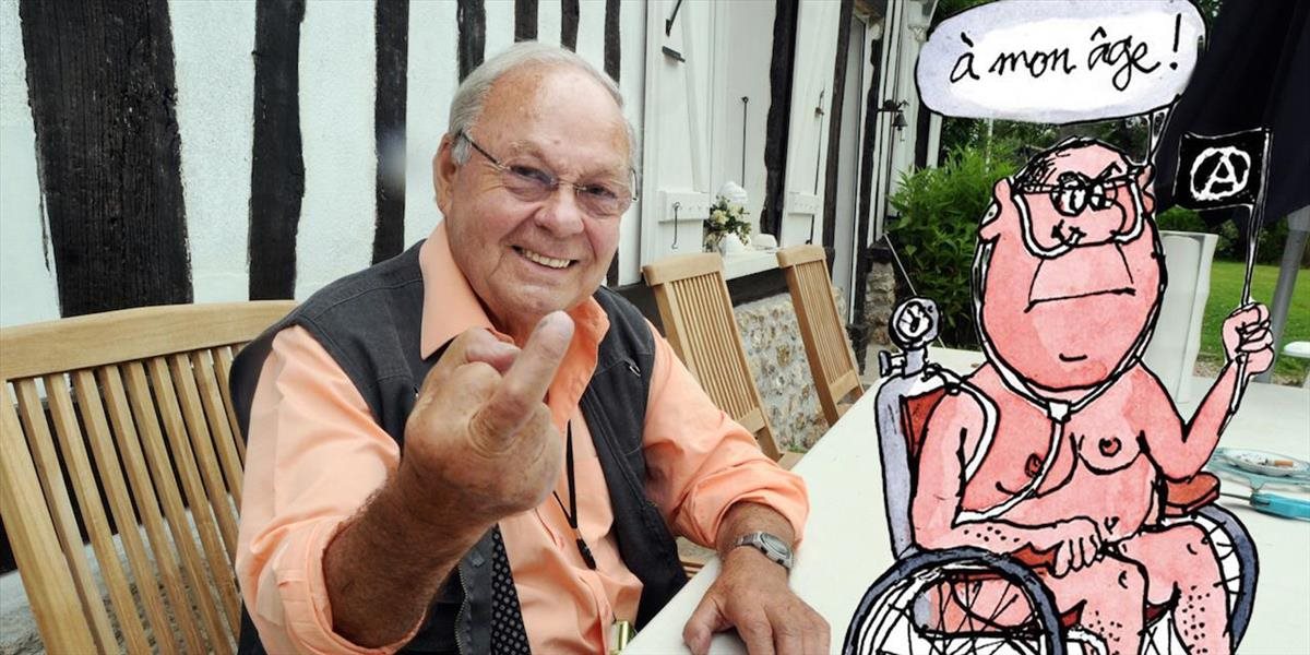 Zomrel bývalý karikaturista Charlie Hebdo, Maurice Sinet