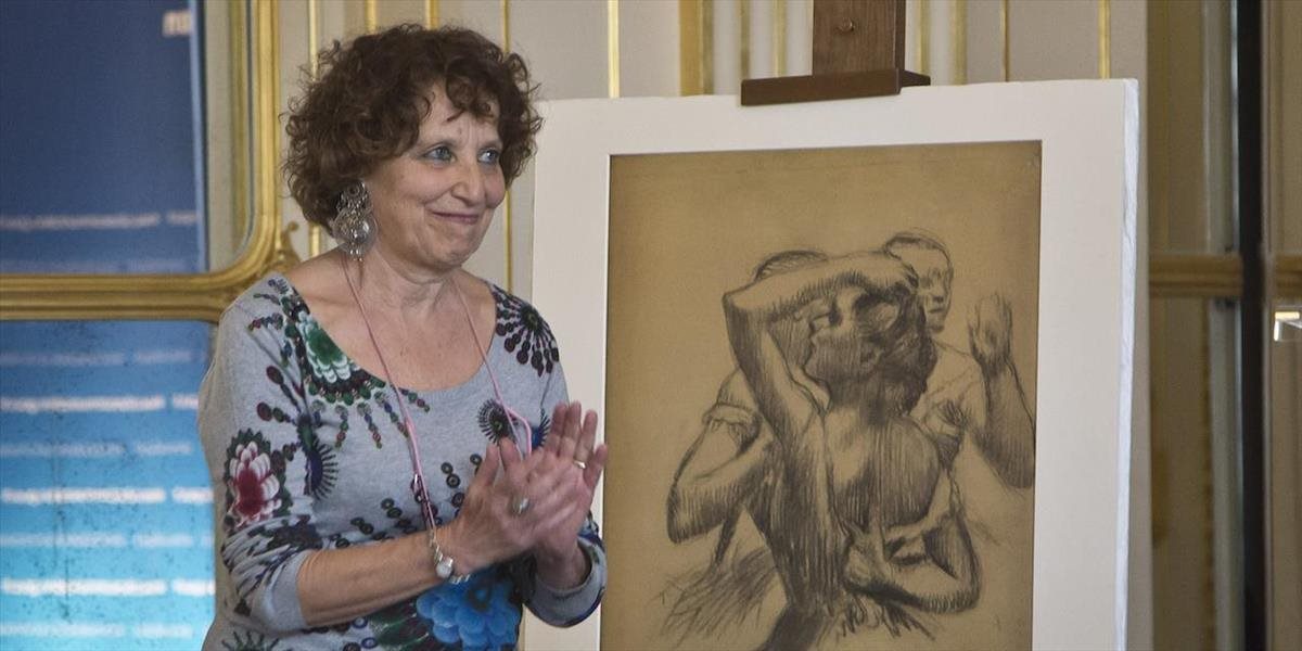 Degasovu skicu dostala po 76 rokoch dcéra jej pôvodného majiteľa