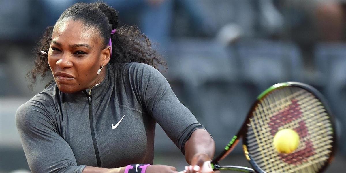 WTA Rím: Serena Williamsová postúpila do osemfinále