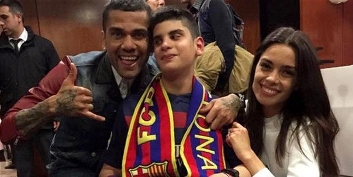 VIDEO Šľachetný Dani Alves splnil sen telesne postihnutému fanúšikovi