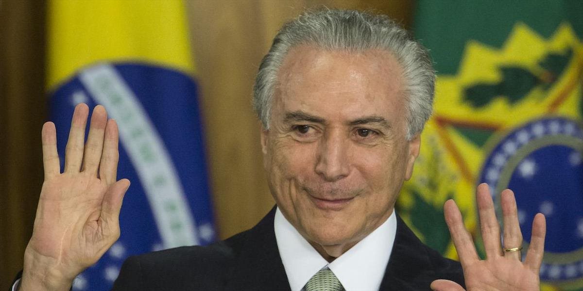 Brazília má nového dočasného prezidenta: Chce obnoviť dôveryhodnosť krajiny