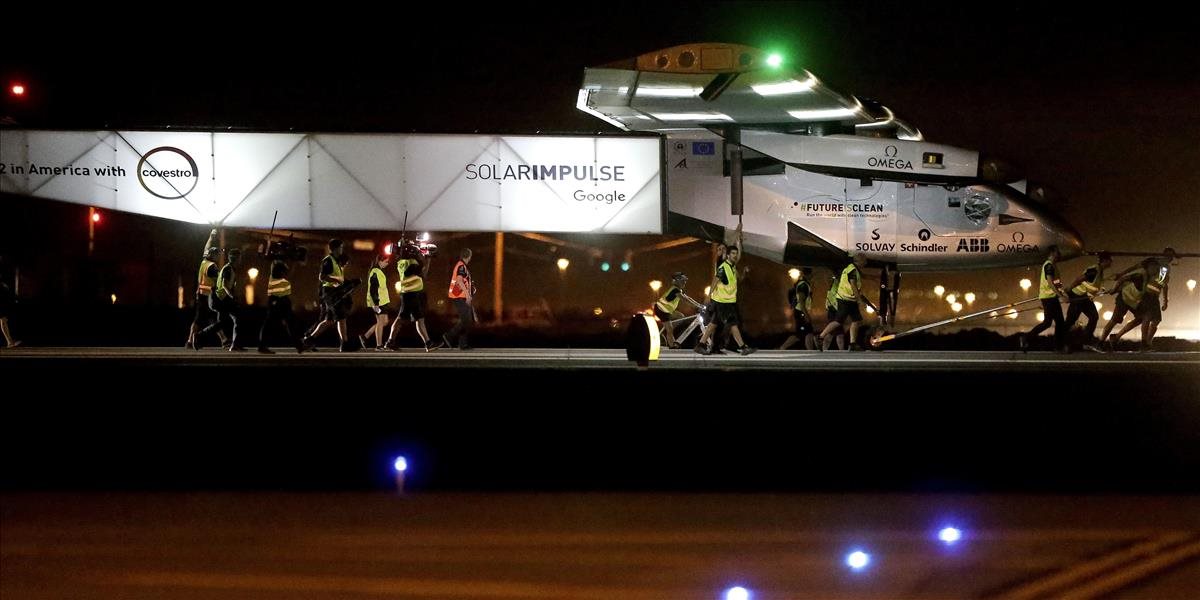Experimentálne lietadlo Solar Impulse 2 pristálo v Oklahome