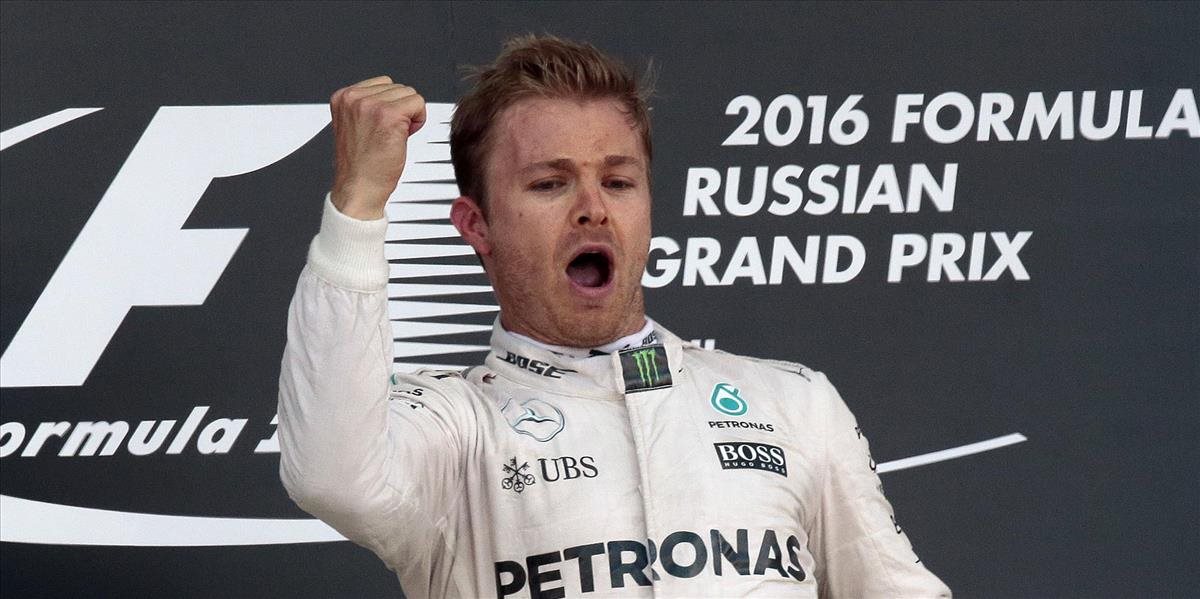 F1: Druhý tréning na VC Španielska pre Rosberga