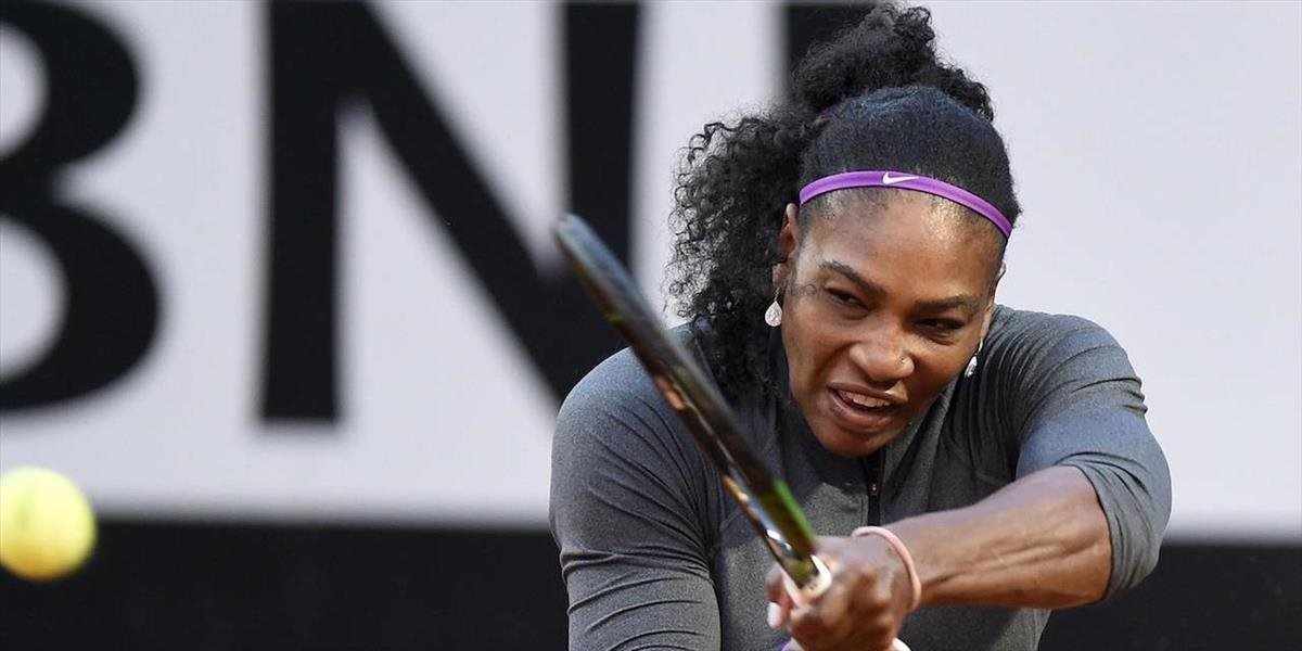 WTA Rím: Serena Williamsová sa prebojovala v Ríme do semifinále