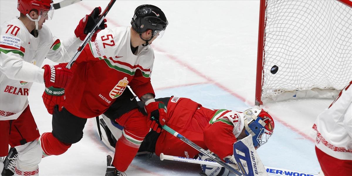 Hokej-MS16: Historické maďarské víťazstvo, Bielorusom hrozí pád