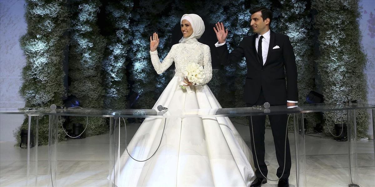 Turecký prezident vydával dcéru. Na svadbu prišlo 6000 hostí!