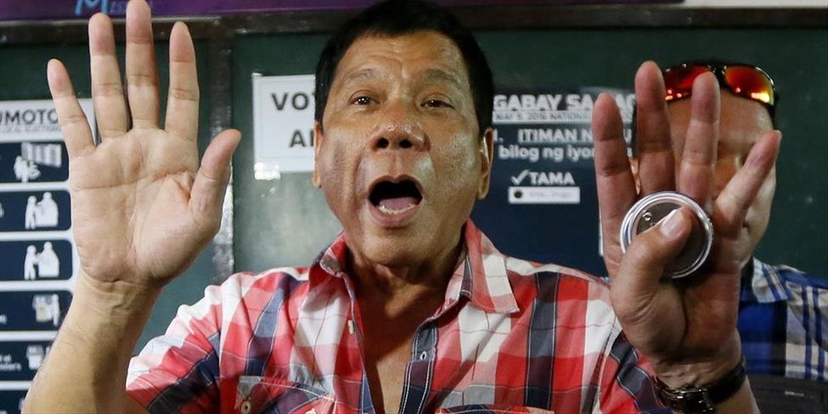 Novozvolený filipínsky prezident Duterte chce obnoviť trest smrti