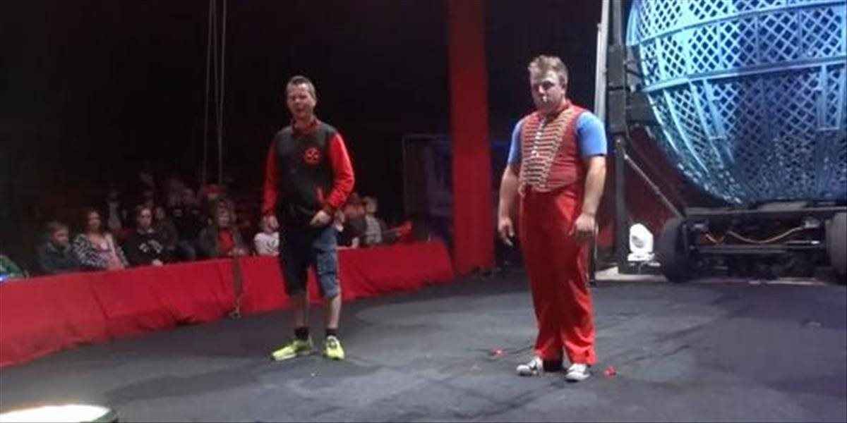 VIDEO Tak toto vystúpenie klaunovi v cirkuse naozaj nevyšlo
