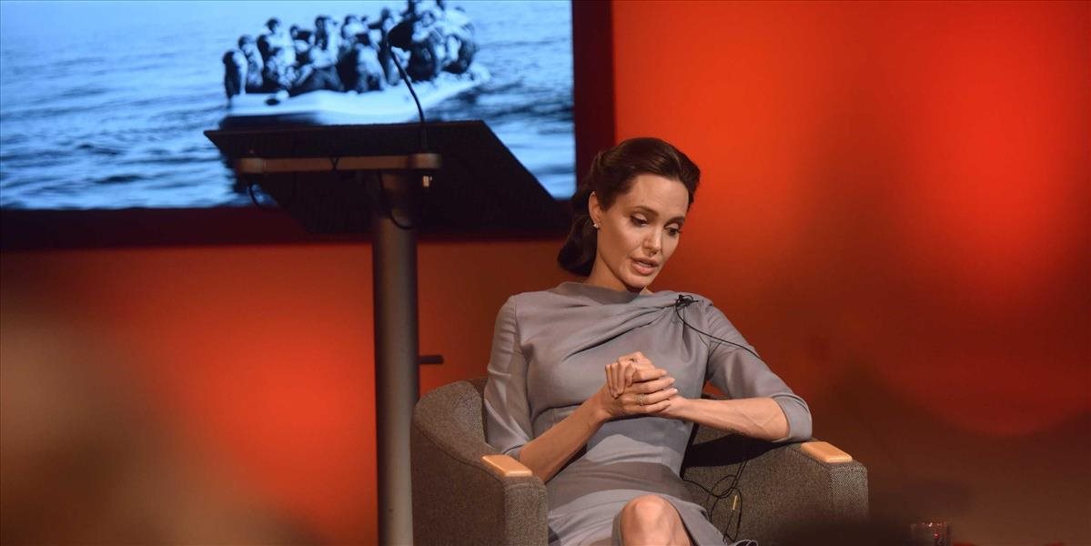 Angelina Jolie: Medzinárodný humanitárny systém pomoci utečencom sa rúca