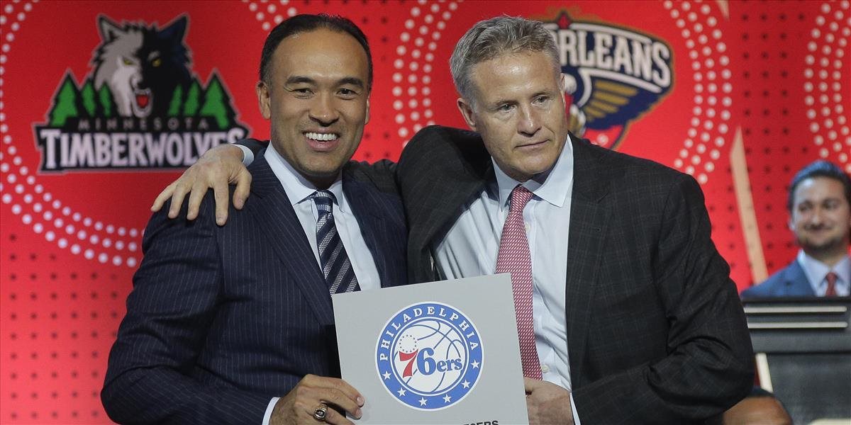 NBA: Draftovú lotériu vyhrala Philadelphia, vyberať bude ako prvá