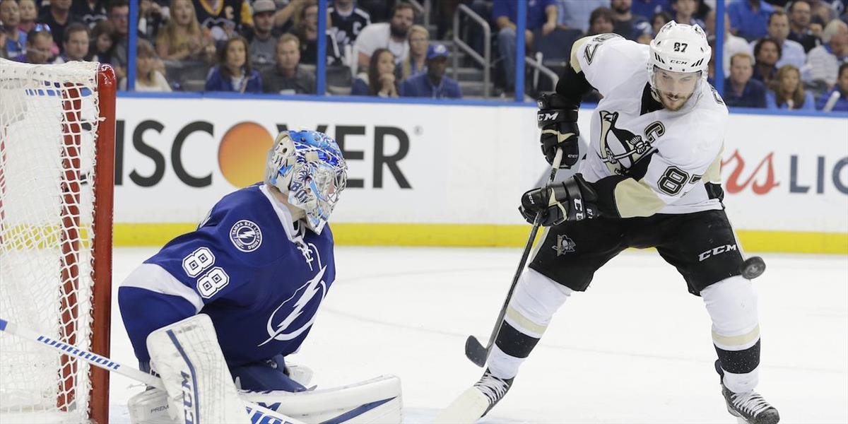 NHL: Vasilevského čary, ale Crosbyho ďalší víťazný gól